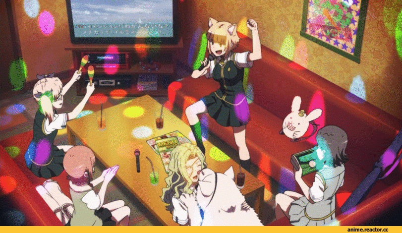 Witch Craft Works, Anime Гифки, Неко, Animal Ears, Anime