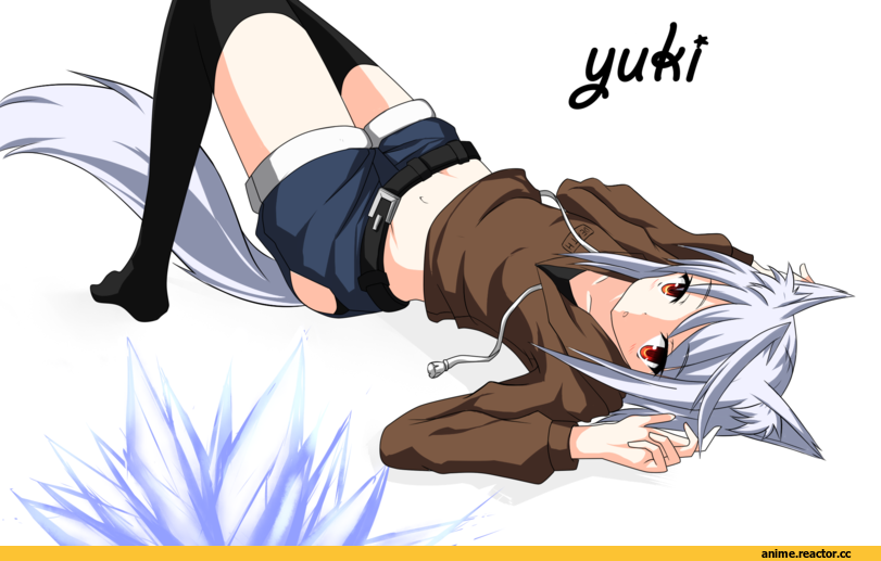 песочница, yuki, Animal Ears, Kitsune, Anime