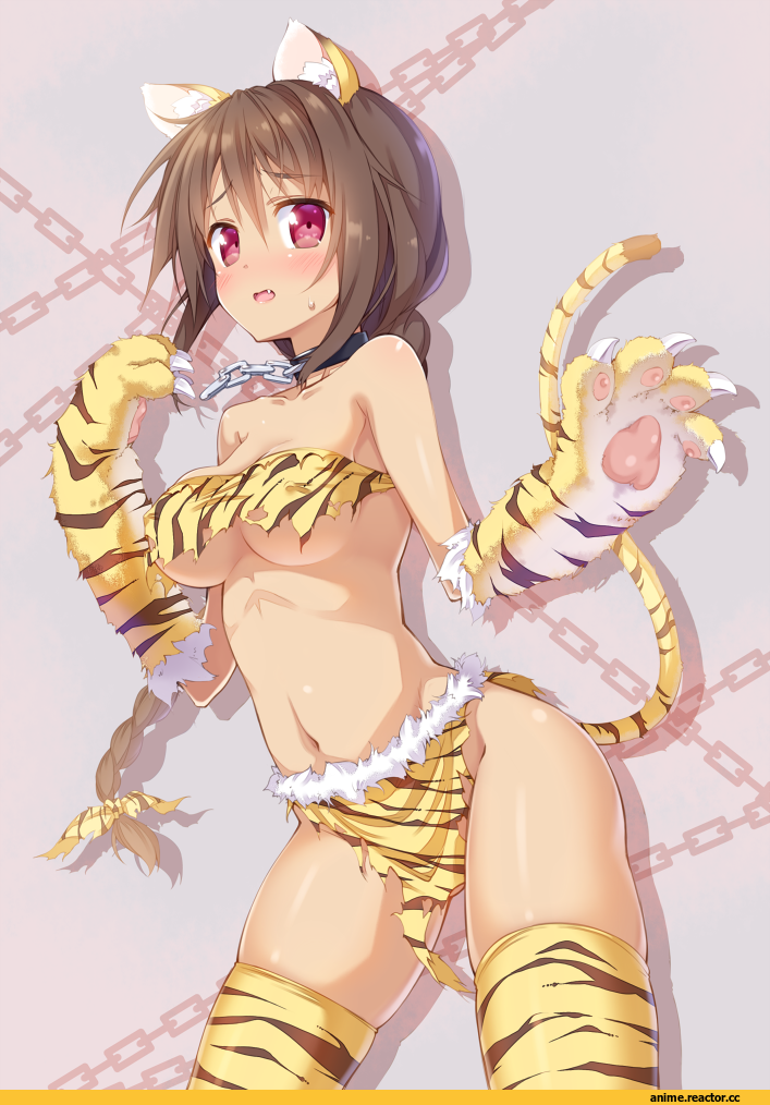 Ichi Makoto, Anime Original, Animal Ears, Неко, Anime