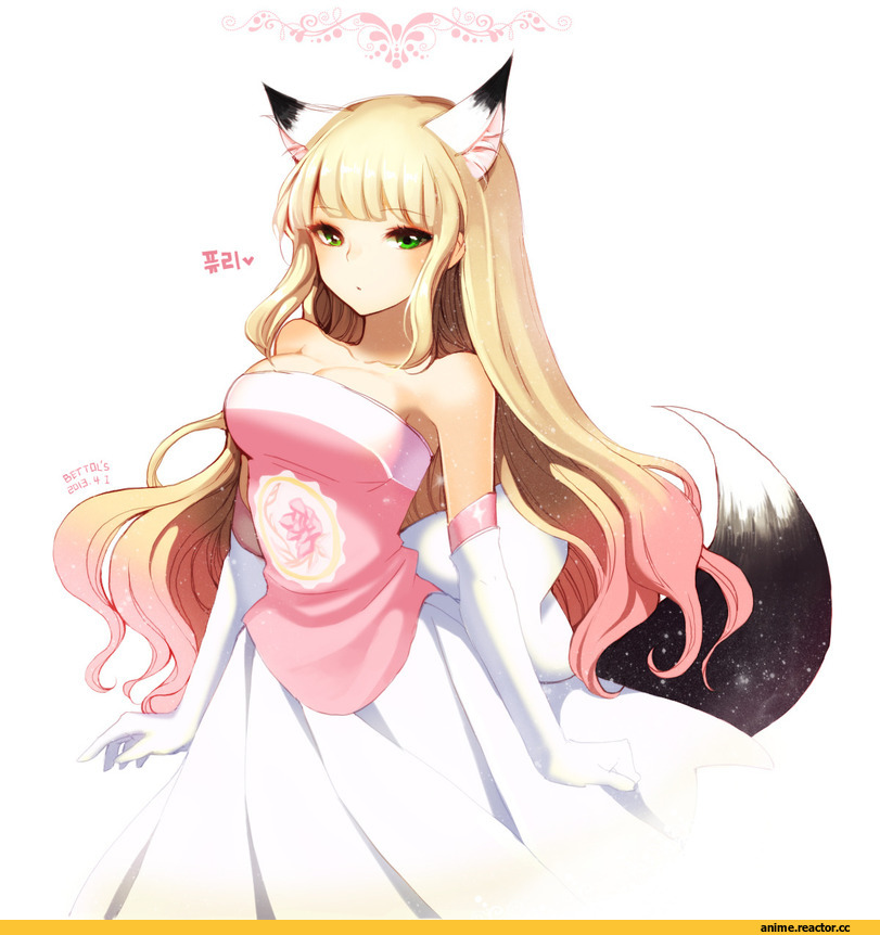 Anime Original, Kitsune, Animal Ears, Anime