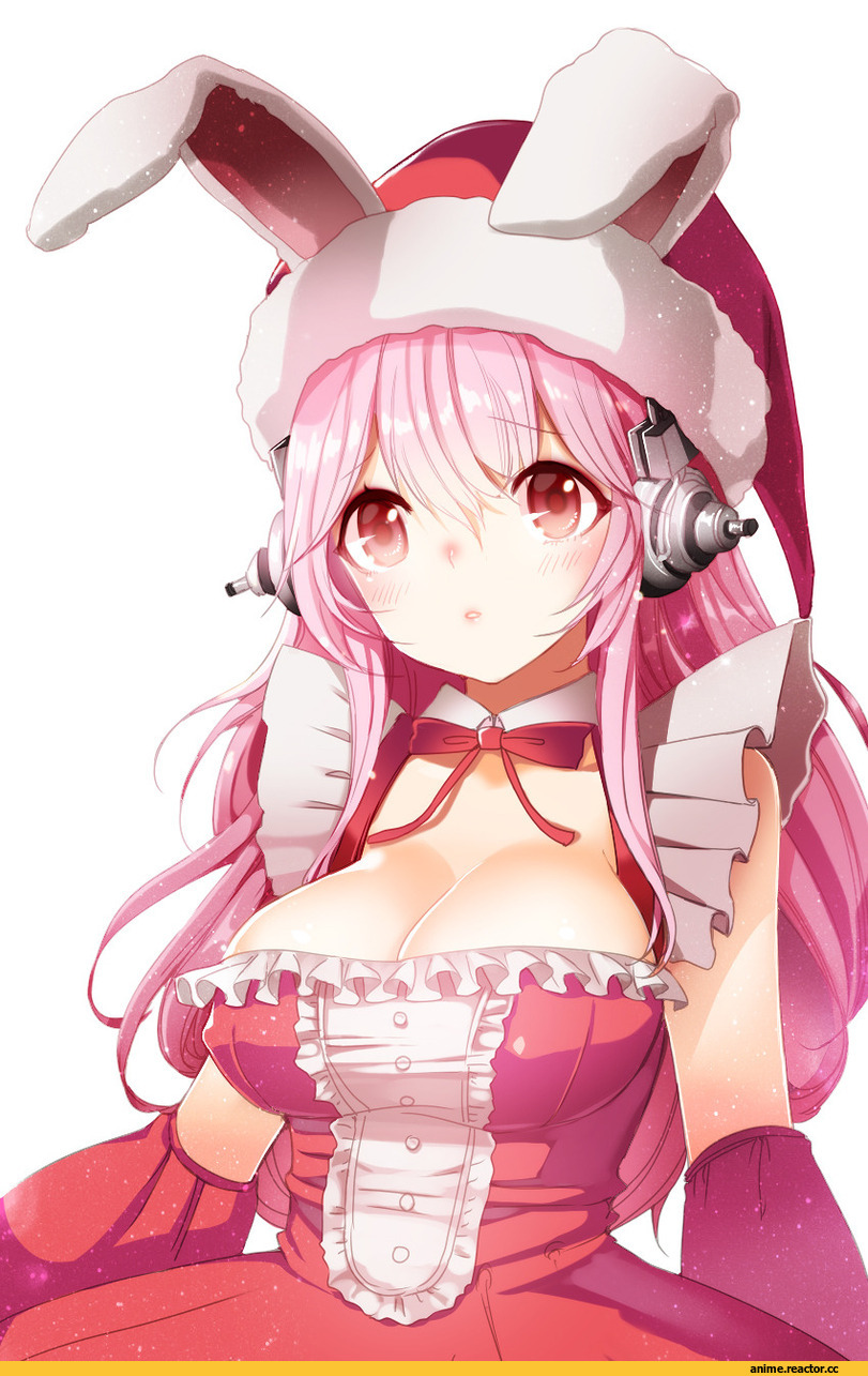 nitroplus, Super Sonico, Usagimimi, Animal Ears, Anime