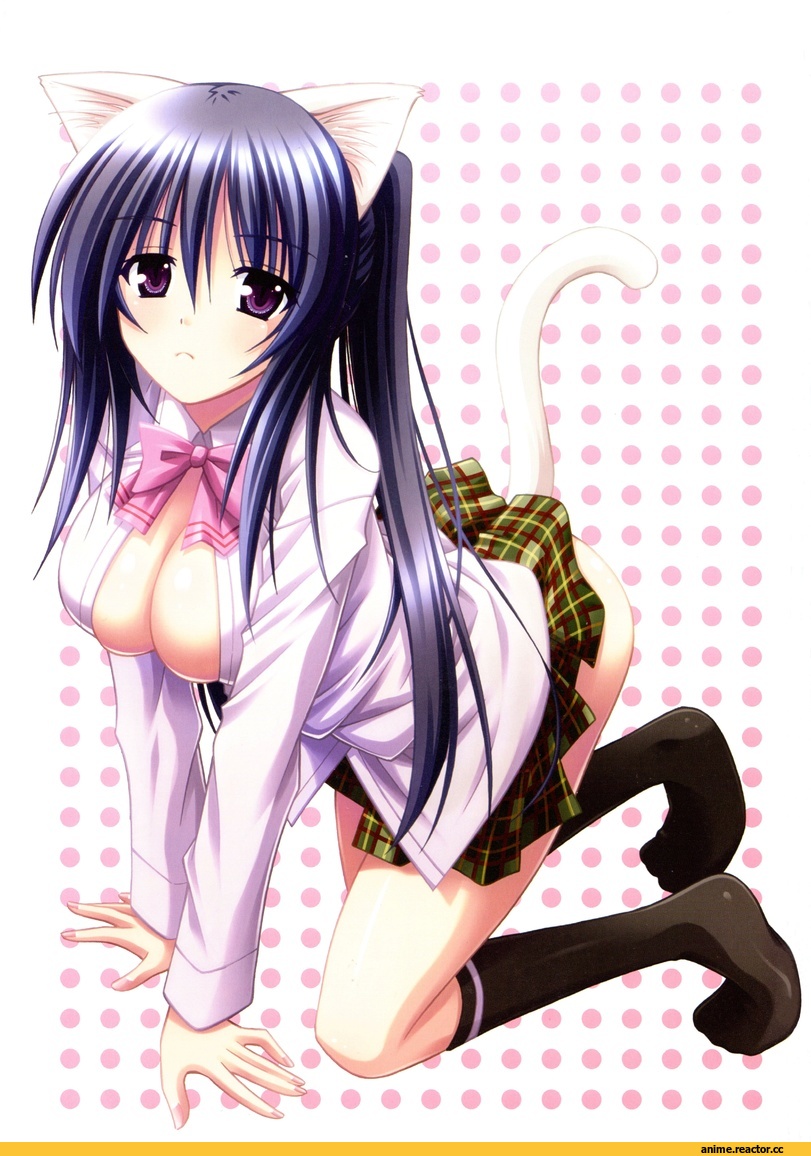 Omamori Himari, himari, matra milan, Неко, Animal Ears, Anime