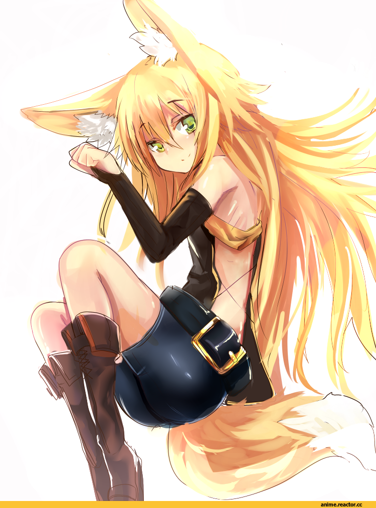 Anime Original, Kitsune, Animal Ears, Anime