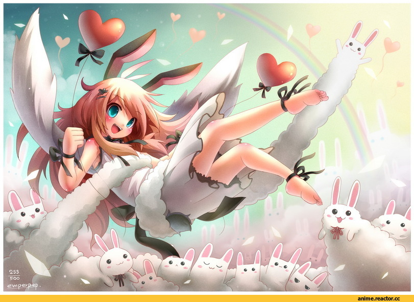 Anime Original, Animal Ears, Usagimimi, emperpep, Anime