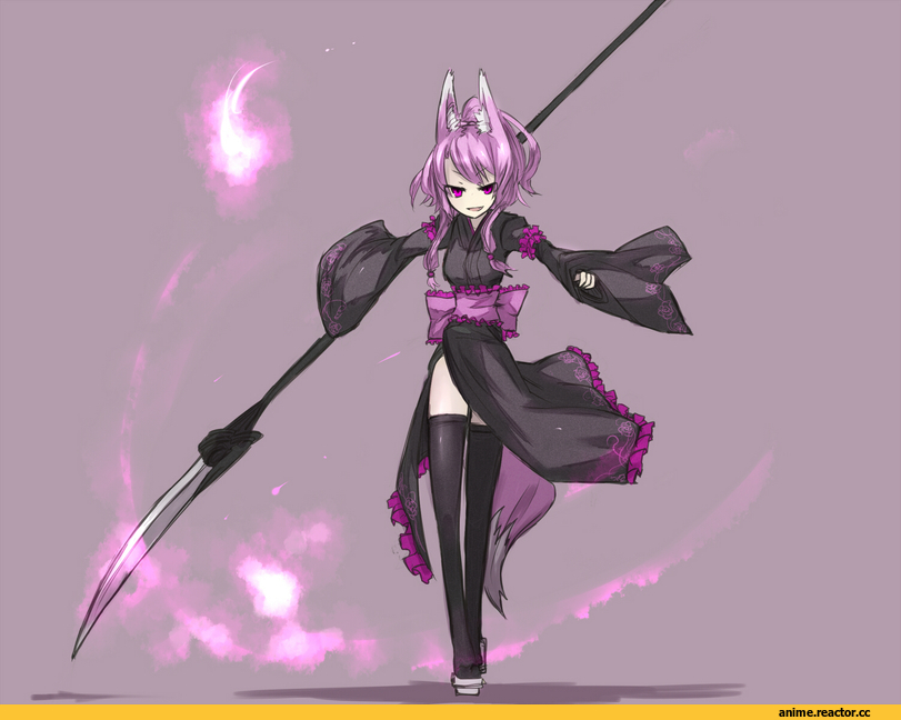 art, красивые картинки, Anime Art, Anime Original, Shirogane Usagi, Kitsune, Animal Ears, Опасные Няшки, Anime Няши, Anime