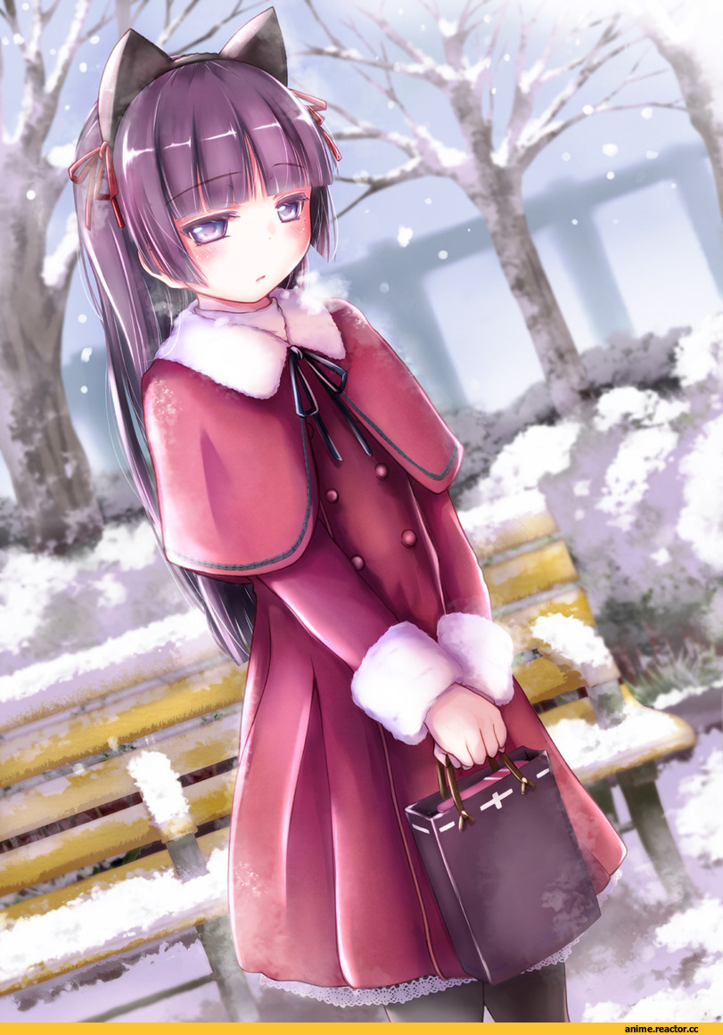 Gokou Ruri, OreImo, herunin, Animal Ears, nekomimi, Anime