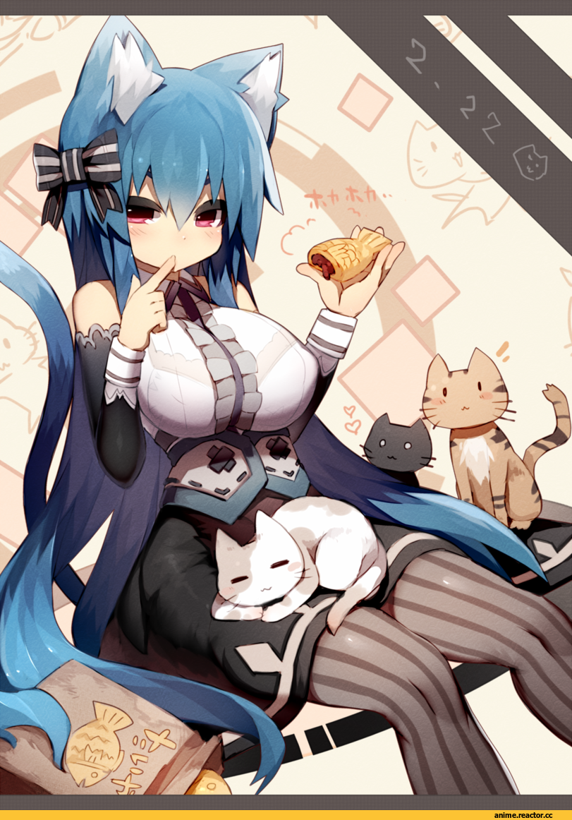 Animal Ears, Anime Original, Mamuru, nekomimi, Anime
