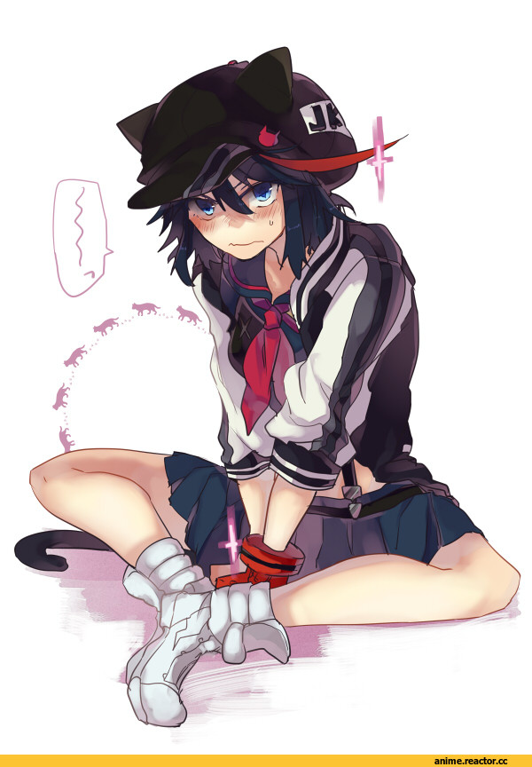 Kill la Kill, Matoi Ryuuko, Неко, Animal Ears, Anime
