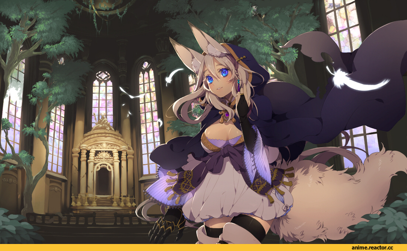 Anime Original, Pixiv Fantasia Fallen Kings, Kitsune, Animal Ears, Anime