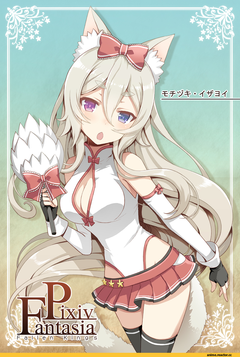 Anime Original, Pixiv Fantasia Fallen Kings, Kitsune, Animal Ears, Anime