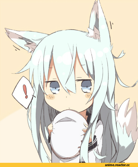 Verniy, Kantai Collection, Animal Ears, еще одна в комментариях, Kitsune, Anime