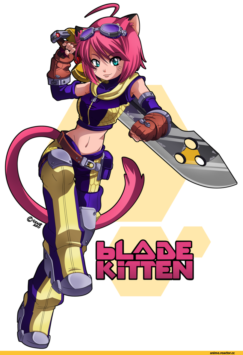 Blade Kitten, Игры, Kit Ballard, Неко, Animal Ears, Опасные Няшки, Anime Няши, Anime