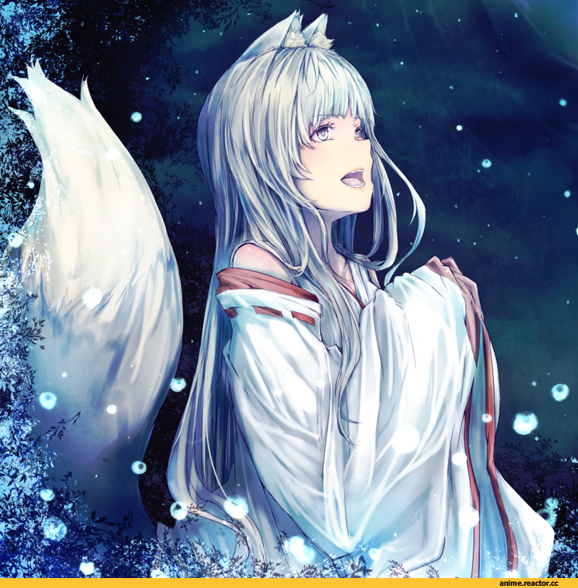 Anime Original, Kitsune, Animal Ears, Anime