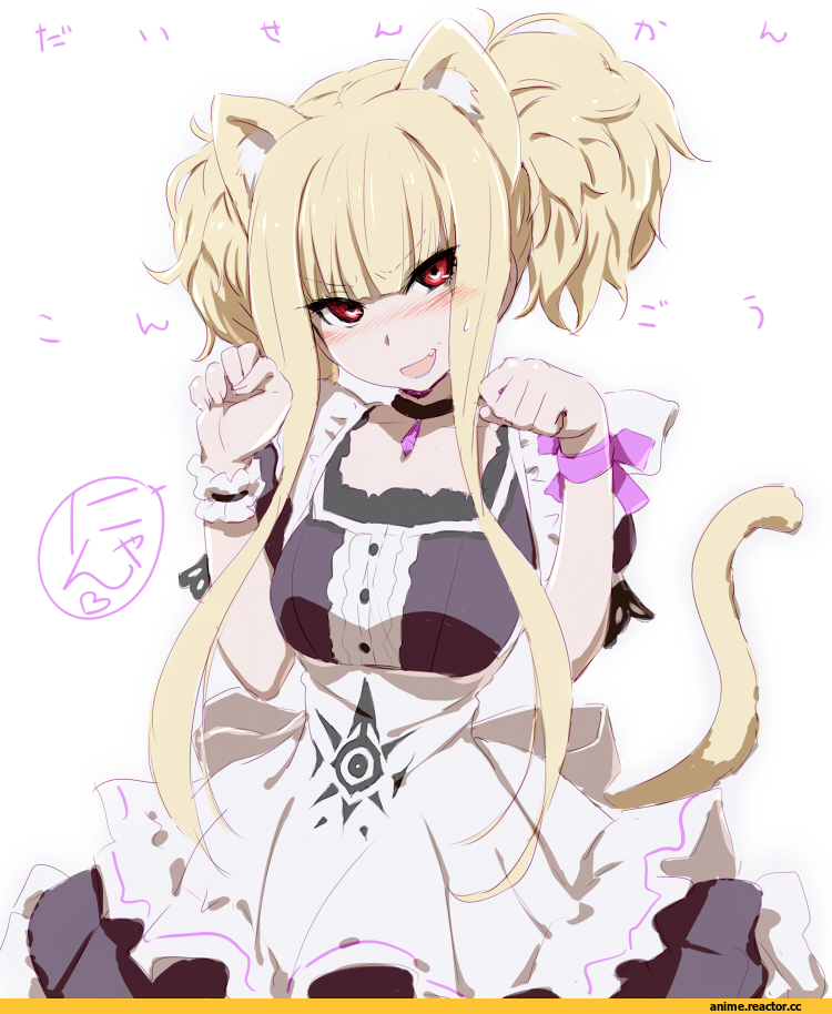 Aoki Hagane no Arpeggio, neko, Animal Ears, kongou, Kongou (Aoki Hagane no Arpeggio), Anime