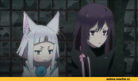 gif, Tokyo Ravens, kon, natsume tsuchimikado, Anime Гифки, Kitsune, Animal Ears, Anime