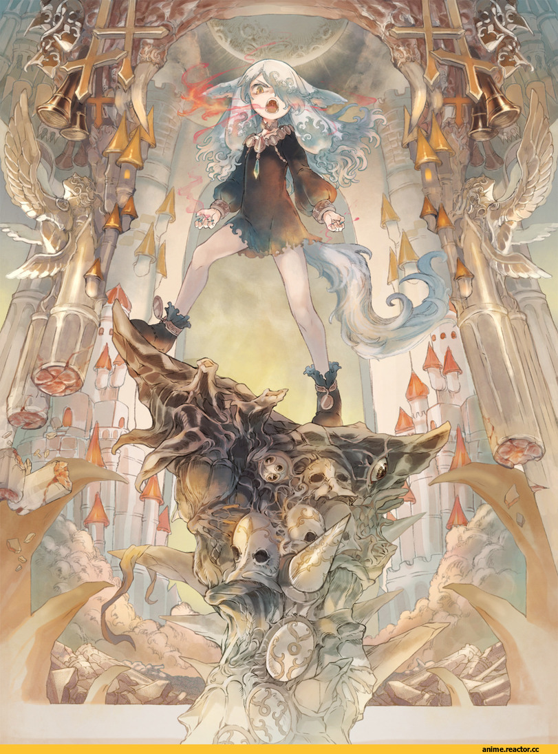 Pixiv Fantasia Fallen Kings, Anime Original, mode-pesu, Animal Ears, Anime