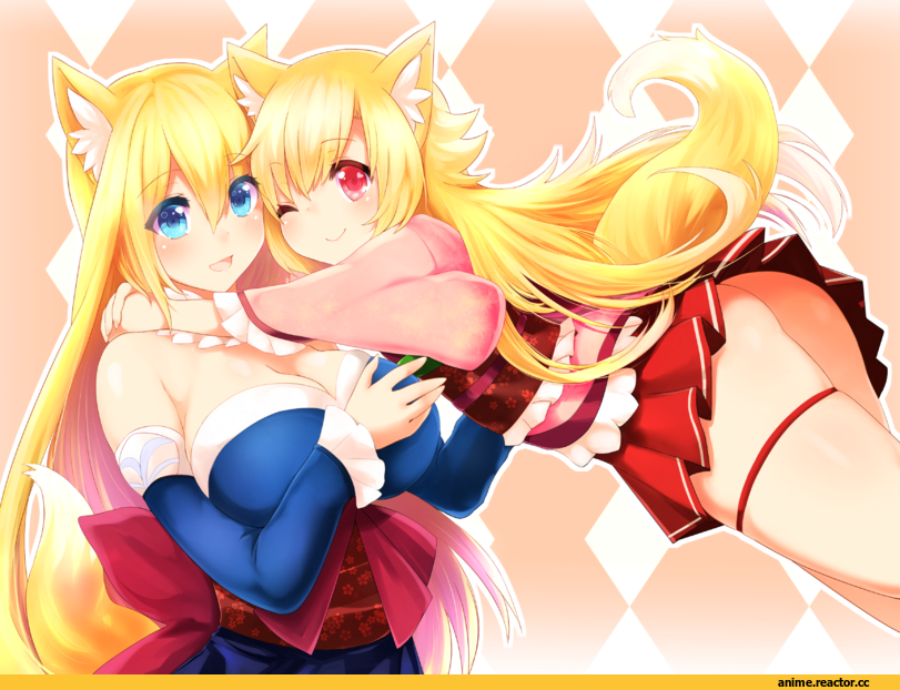 Anime Original, Kitsune, Animal Ears, Anime
