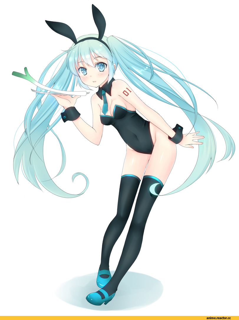 Vocaloid, Hatsune Miku, Usagimimi, Animal Ears, Anime