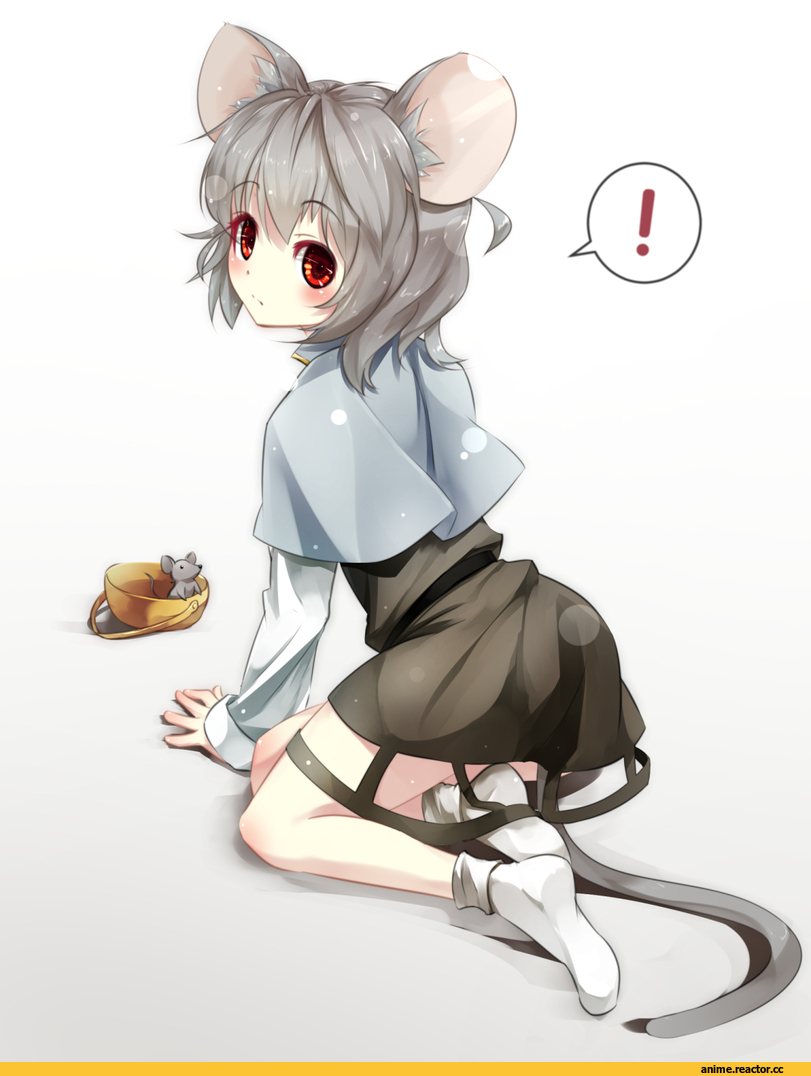 Touhou Project, Nazrin, Nezumimimi, Animal Ears, Anime