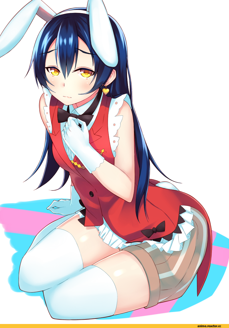 Sonoda Umi, Love Live!, Animal Ears, Usagimimi, Ponkotsu (Ayarosu), Anime