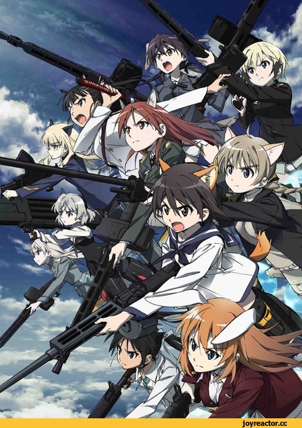 Strike Witches, Operation Victory Arrow, Неко, Animal Ears, Inumimi, Usagimimi, Anime