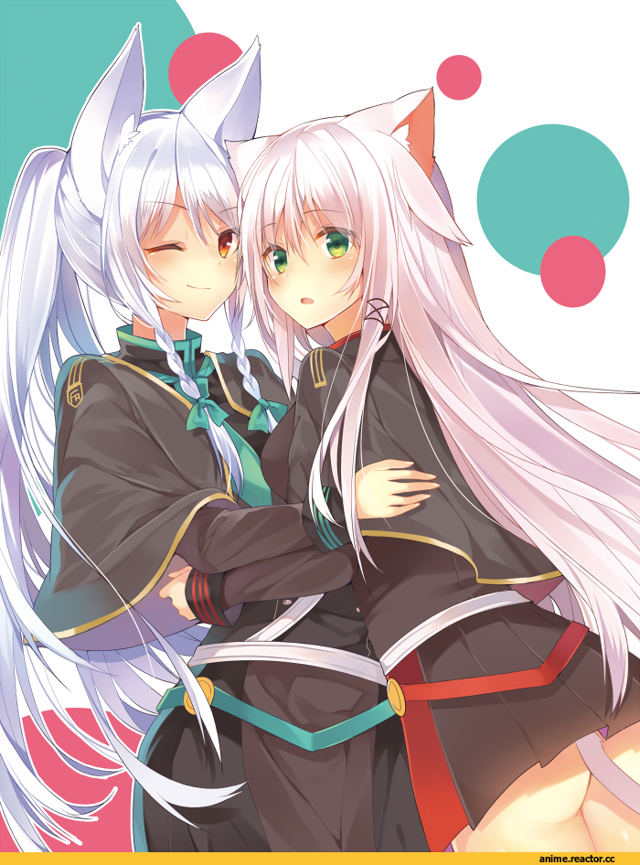 Anime Original, neko, Animal Ears, в комментах ещё одна, Anime