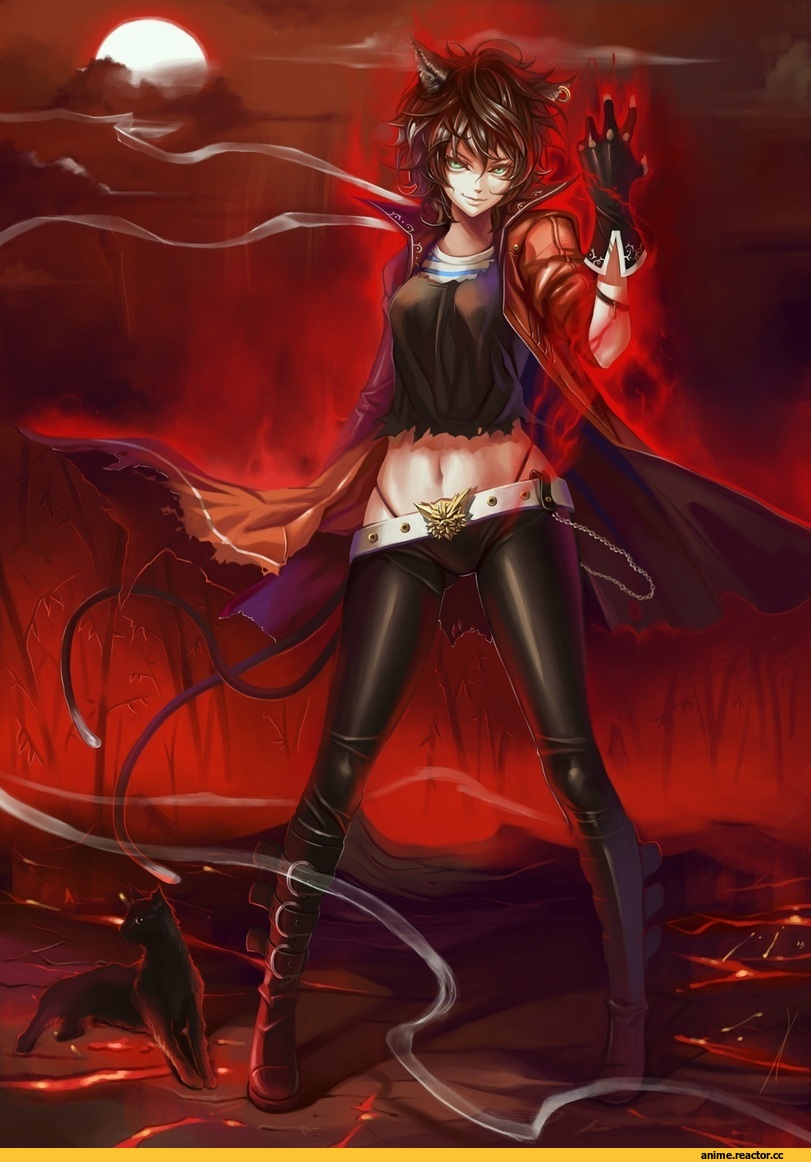 Chen, Touhou Project, DanteWontDie, Animal Ears, Nekomata, Anime