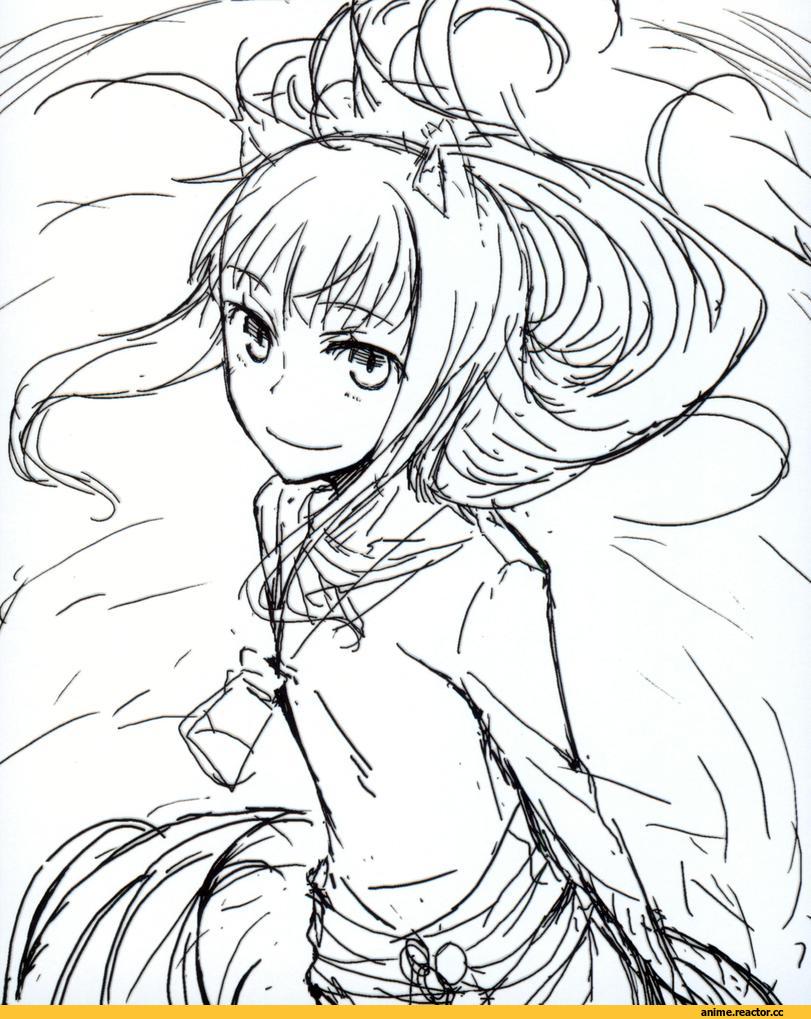 Spice and Wolf, Inumimi, Animal Ears, Horo, Anime