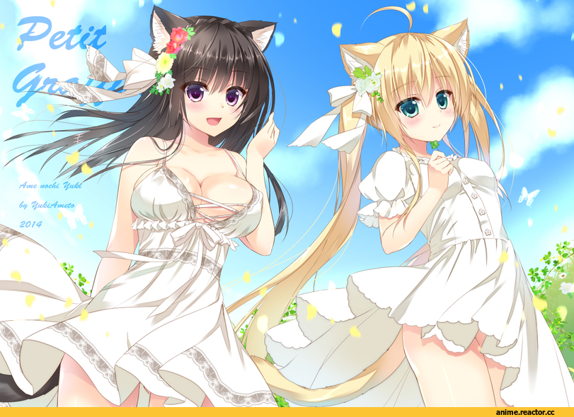 Anime Original, ameto yuki, Animal Ears, nekomimi, Anime