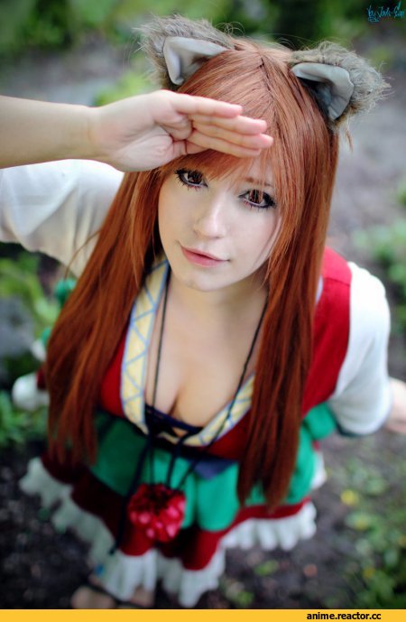 Holo, Spice and Wolf, Inumimi, Animal Ears, косплей, рыжая, няша, Anime Cosplay, Anime