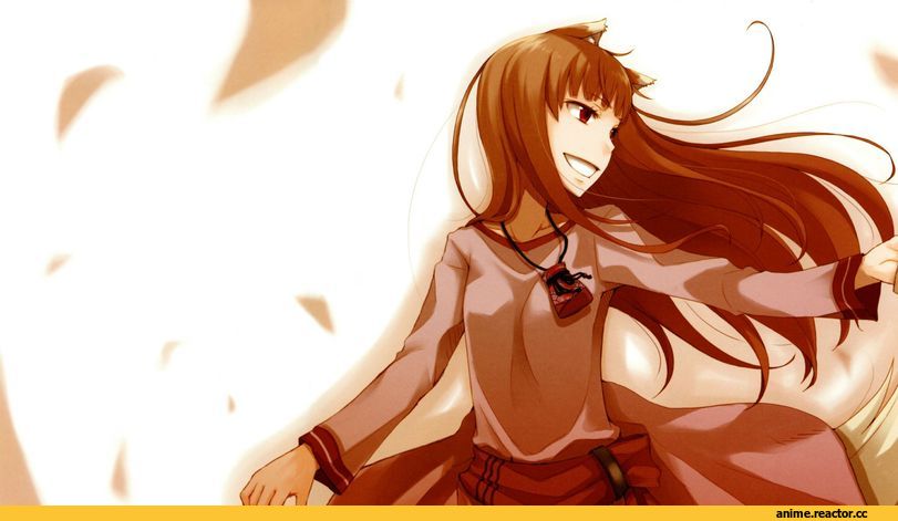 Horo, Spice and Wolf, Inumimi, Animal Ears, Кликабельно, Anime