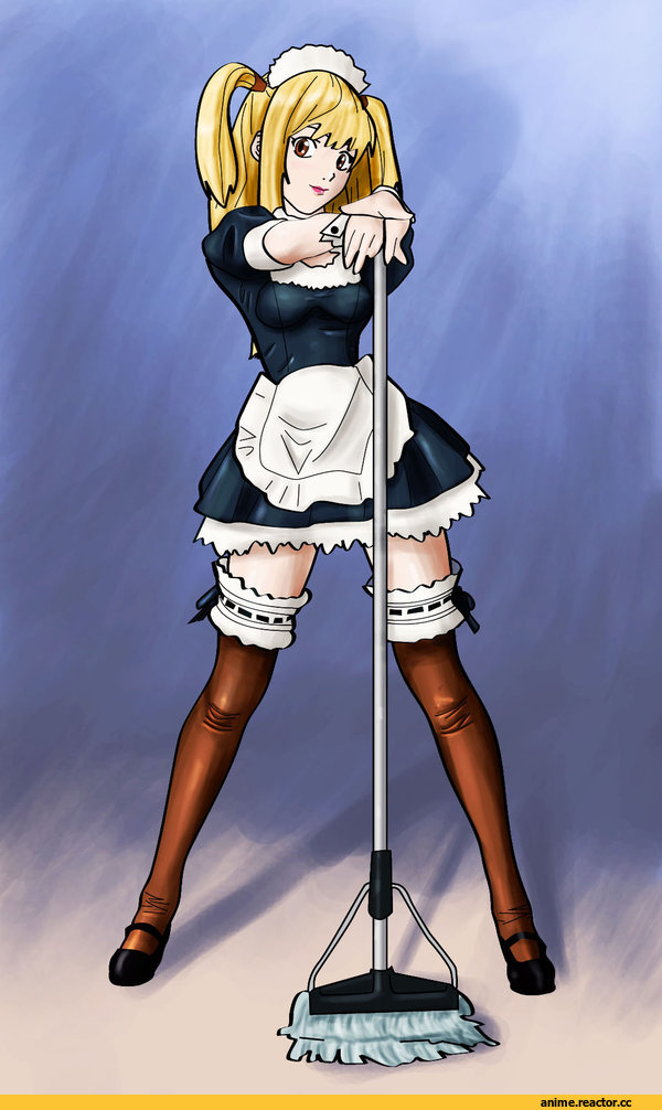 Misa Amane, death note, Maid, Anime