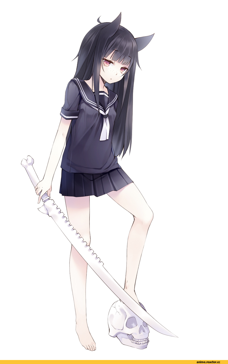 Anime Original, nekomu, Animal Ears, nekomimi, Опасные Няшки, Anime Няши, Anime