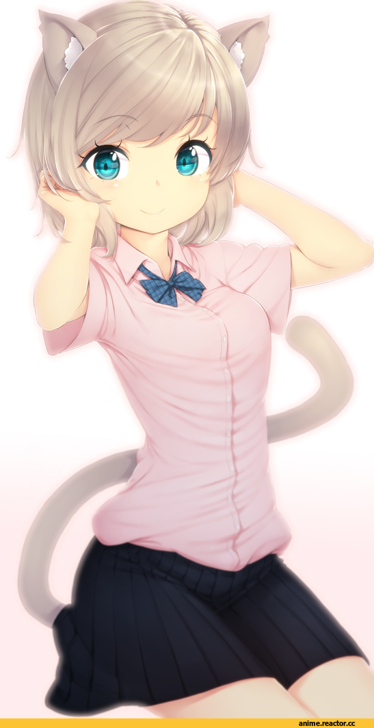 Anime Original, Animal Ears, Неко, Zizi, Anime