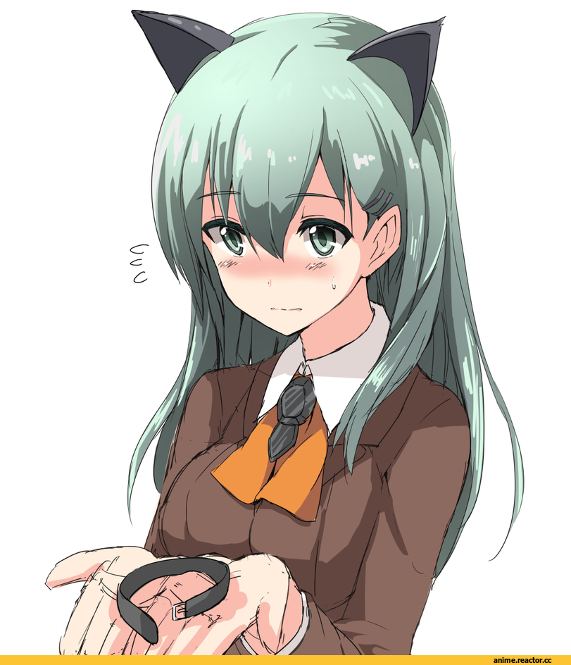 Kantai Collection, Suzuya (Kantai Collection), Неко, Animal Ears, Anime