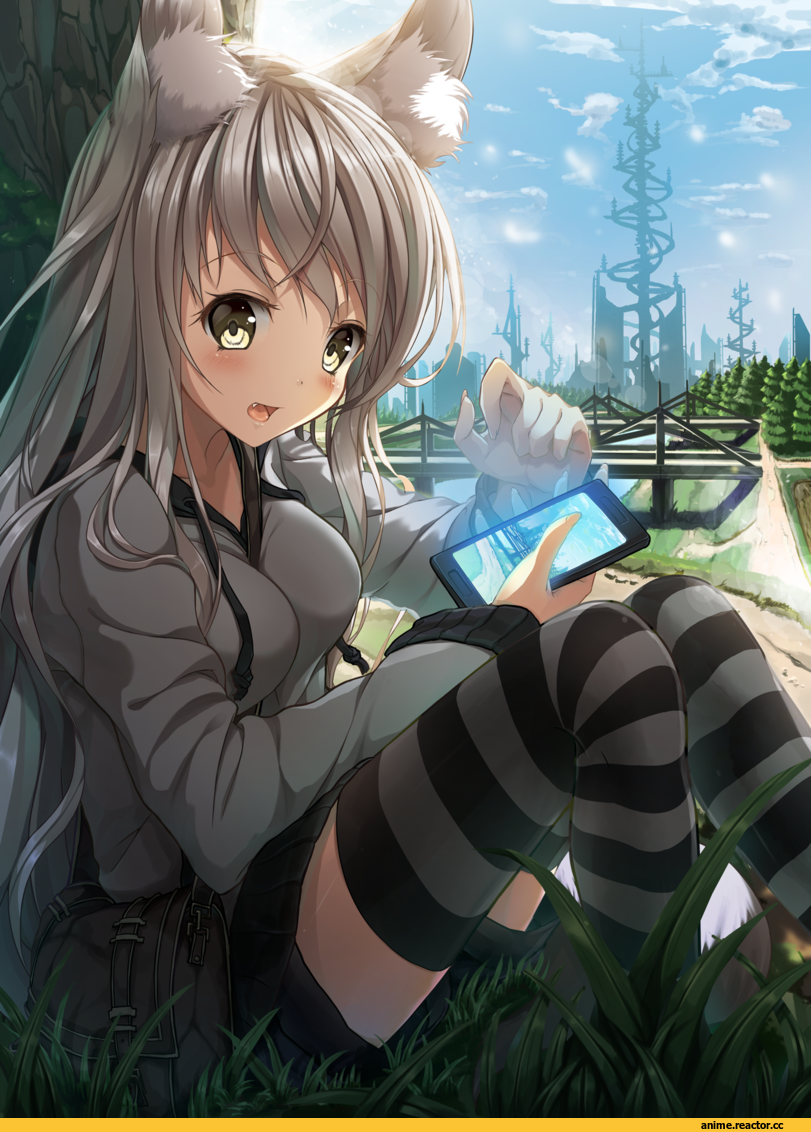 Kitsune, Animal Ears, Anime Original, Anime
