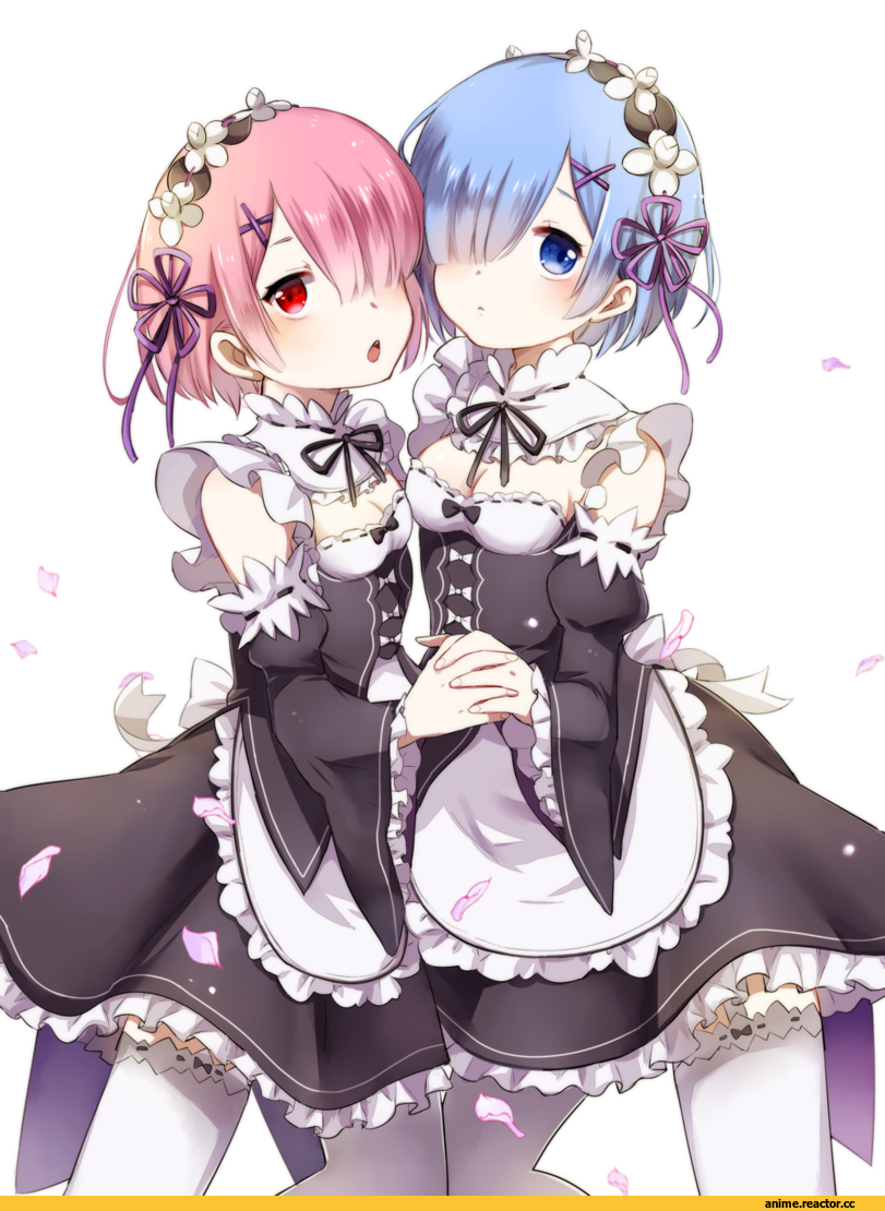 moca blanc, Ram (Re Zero), Re Zero Kara Hajimeru Isekai Seikatsu, Rem (re zero), Anime