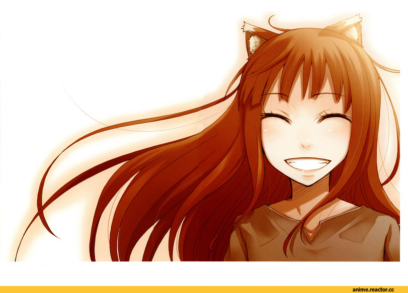 Spice and Wolf, Inumimi, Animal Ears, Horo, хайрез, скан, conversion, Anime