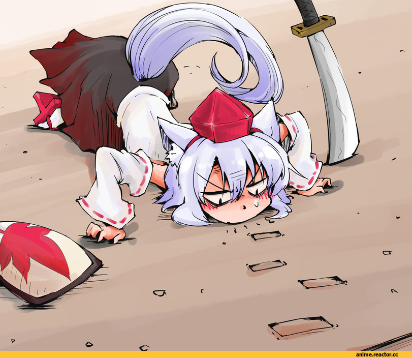 Touhou Project, Inubashiri Momiji, Inumimi, Animal Ears, Anime