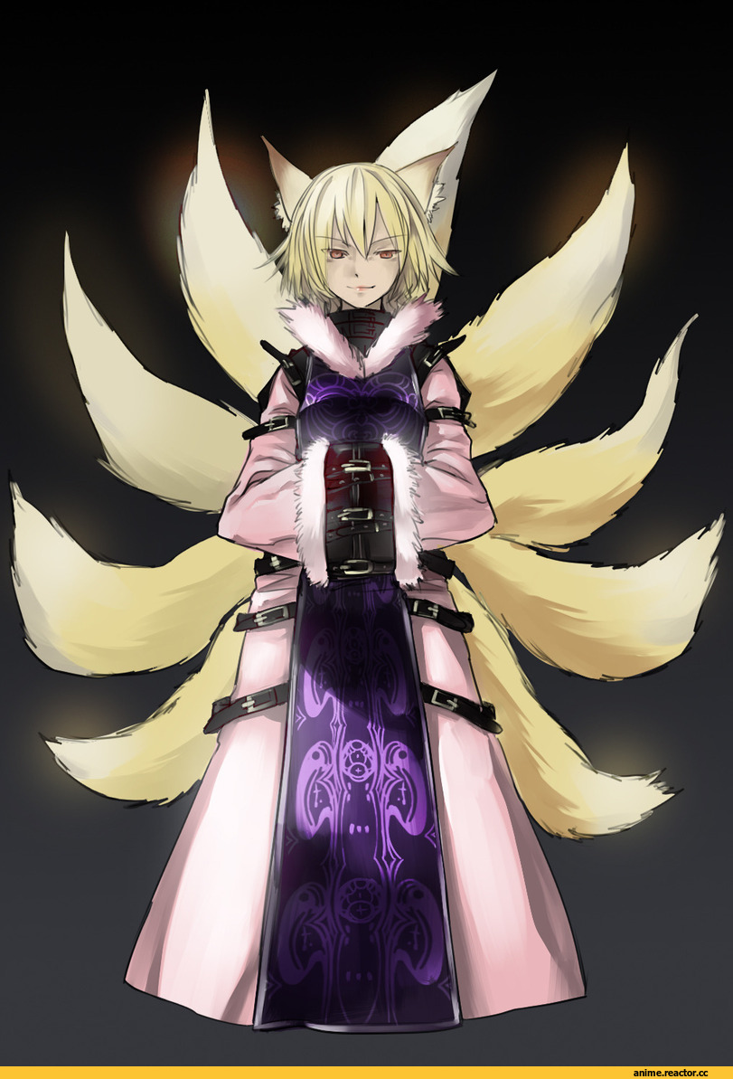 Yakumo Ran, Touhou Project, Kitsune, Animal Ears, Koumajou Densetsu, Anime