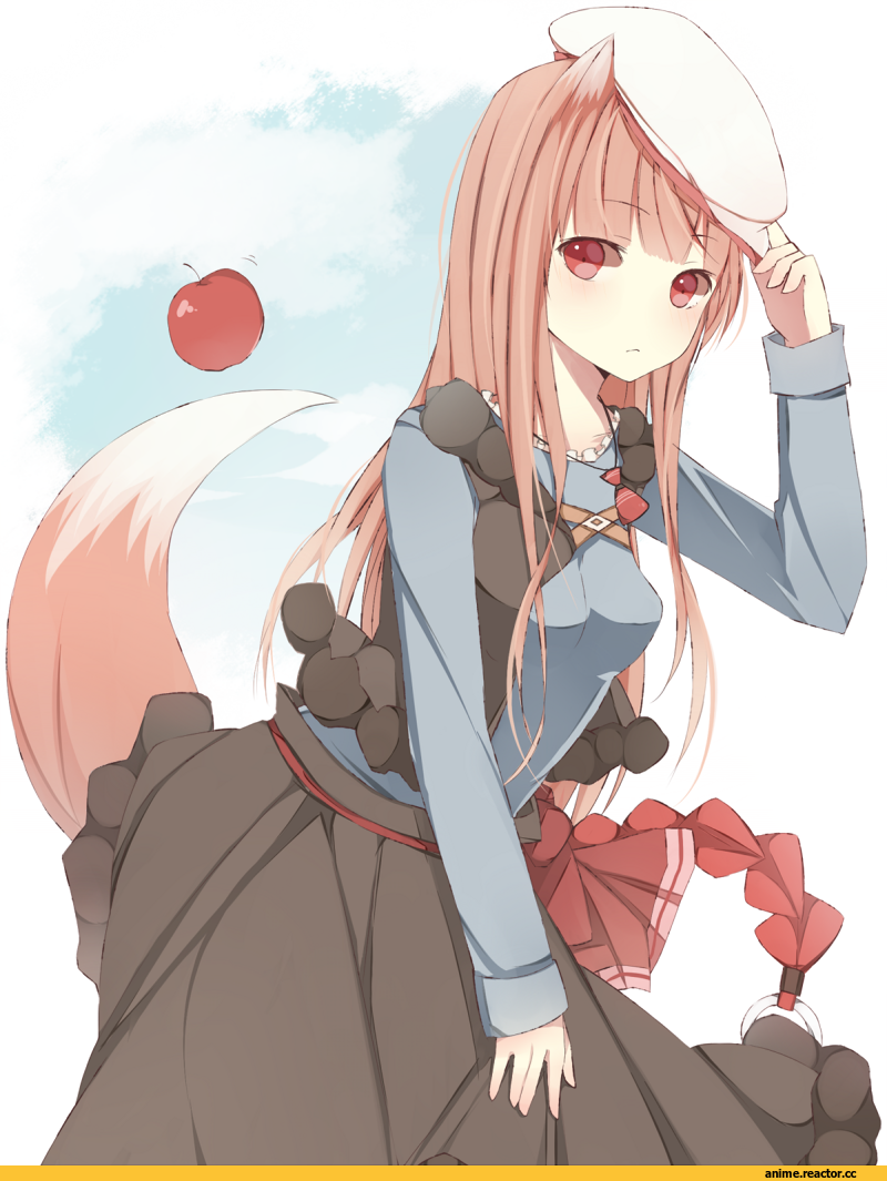 Spice and Wolf, Inumimi, Animal Ears, Horo, под катом еще, horo art, Anime Art, Anime