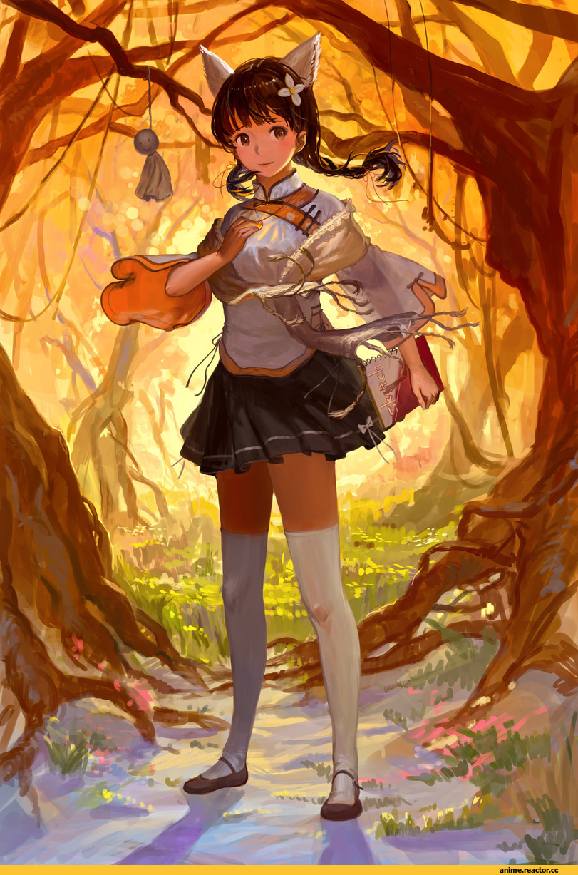 Anime Original, nekomimi, Animal Ears, Anime