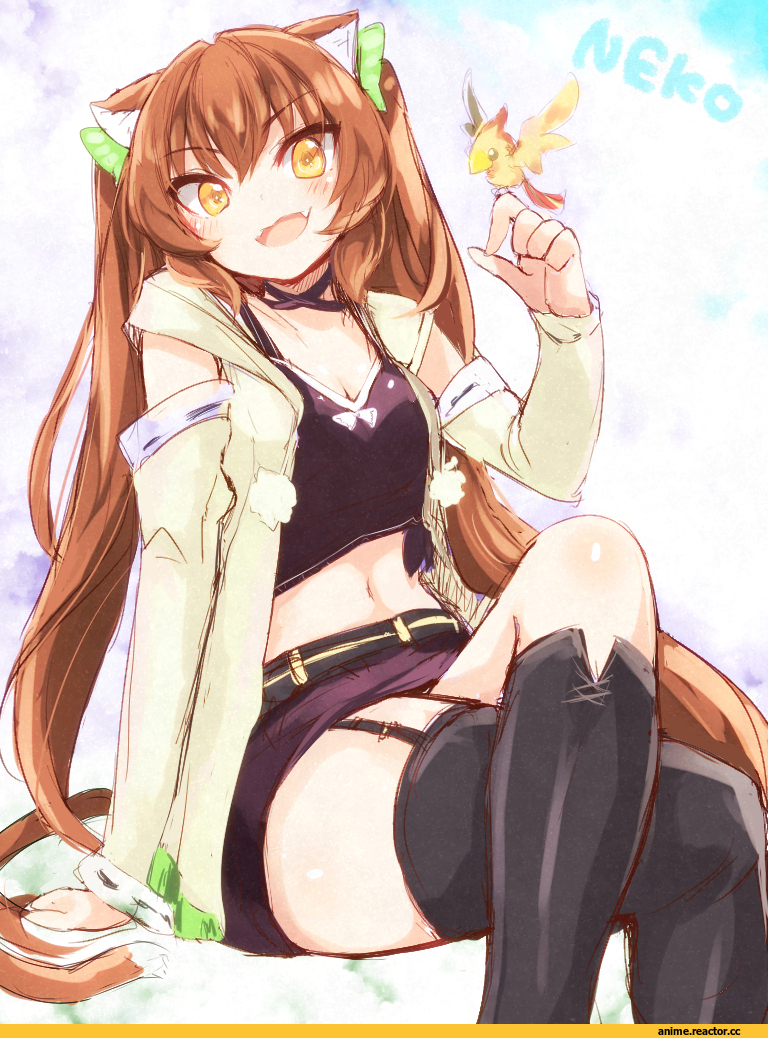 Anime Original, Animal Ears, Неко, Naomi (artist), Anime