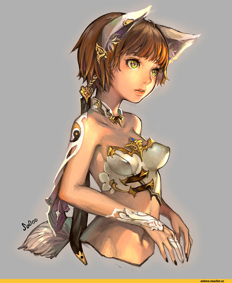 Anime Original, Animal Ears, Kitsune, Anime