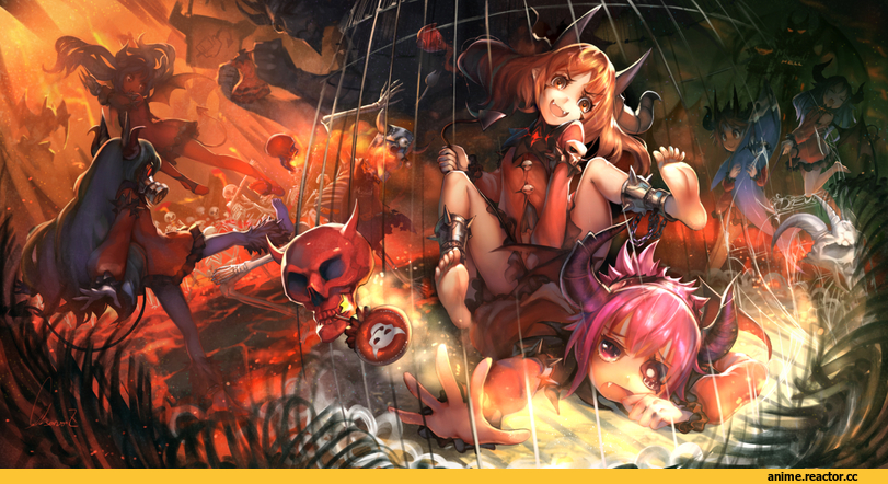 Anime Original, Animal Ears, Monster Girl (Anime), Observerz, Кликабельно, Anime Art, Anime