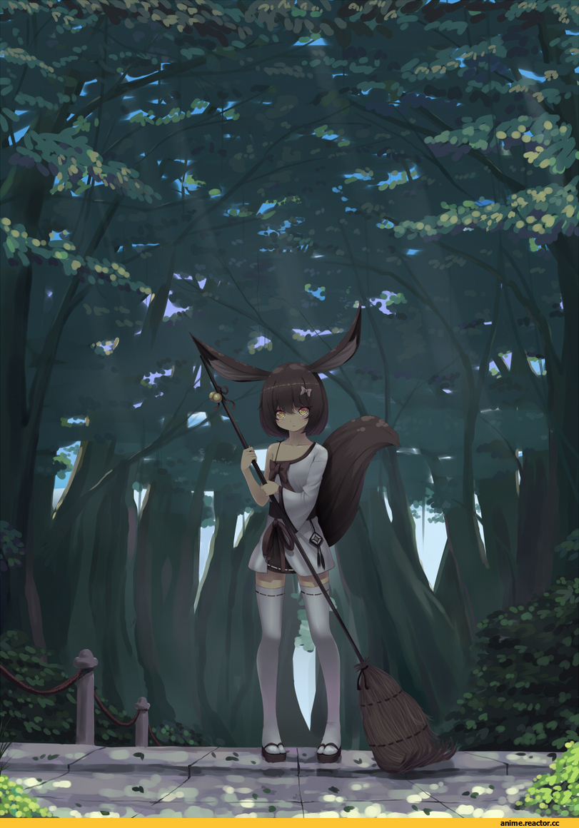 Anime Original, Sonikey0_0, Kitsune, Animal Ears, Anime