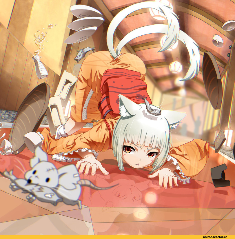 Anime Original, Неко, Animal Ears, Anime