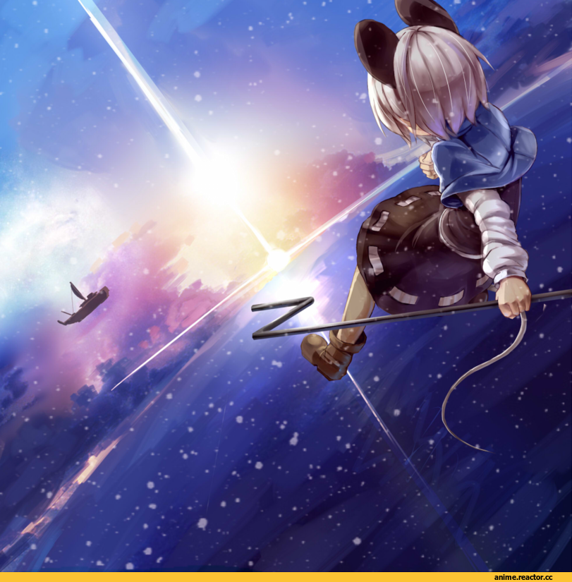 Touhou Project, Nazrin, Nezumimimi, Animal Ears, Anime