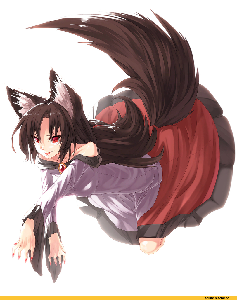 Imaizumi Kagerou, Touhou Project, Animal Ears, Inumimi, Anime