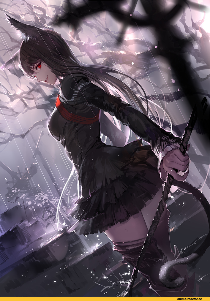 Animal Ears, asukaziye, Pixiv Fantasia, Anime Original, Неко, Anime